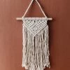 Judy Alibaba Hand Woven Macrame Wall Hanging New