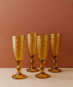 Lone Fox New Hatched Glass Champagne Flute 10 Lone Fox New Hatched Glass Champagne Flute