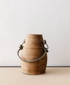 Creative Co Op New Vintage Wooden Milk Jug
