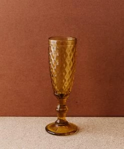 Lone Fox New Hatched Glass Champagne Flute 13 Lone Fox New Hatched Glass Champagne Flute