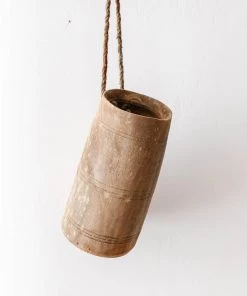 Creative Co Op New Vintage Wooden Jug W/ Handle