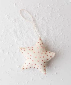 Creative Co Op New Wool Felt Star Ornament