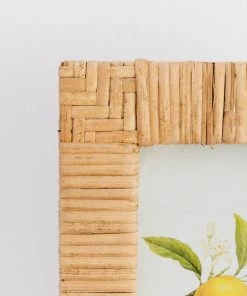 Lone Fox Tenzin Rattan Photo Frame