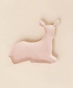 Lone Fox Pink Deer Stoneware Dish