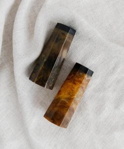 Creative Co Op Horn Salt & Pepper Shakers New