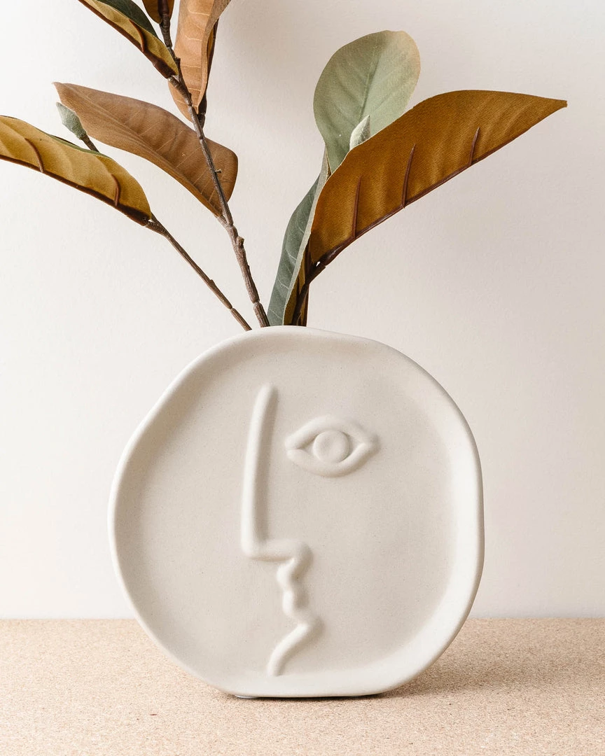 Lone Fox Abstract Portrait Vases 7 Lone Fox Abstract Portrait Vases