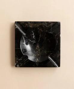 Lone Fox Square Marble Ashtray New