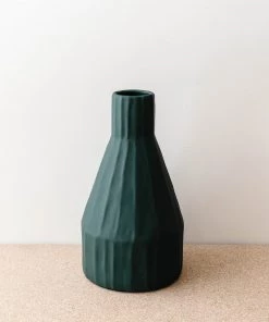 Lone Fox New Fluted Gem Vases