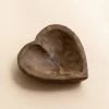 Lone Fox New Chiara Heart Wooden Bowl