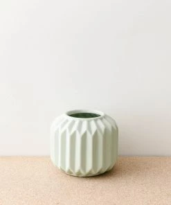 Lone Fox Geo Fluted Vases