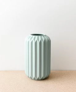 Lone Fox Geo Fluted Vases