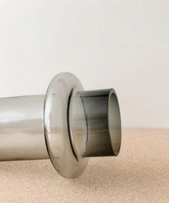 Lone Fox Smokey Glass Vase