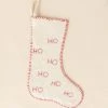 Lone Fox "Ho Ho Ho" Felt Stocking