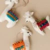 The Winding Road New Felt Llama Ornament