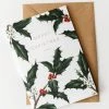 Catherine Lewis Design Holly Christmas Card New