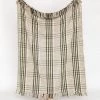 Creative Co Op New Lewis Woven Plaid Throw