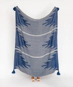 Creative Co Op Southwestern Recycled Cotton Throw New