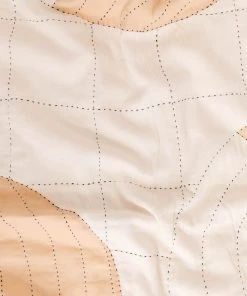 Anchal New Crescent Hand Sewn Cotton Quilt - Charcoal