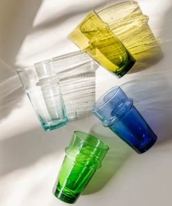 Verve Culture New Moroccan Beldi Glassware-Set Of 6