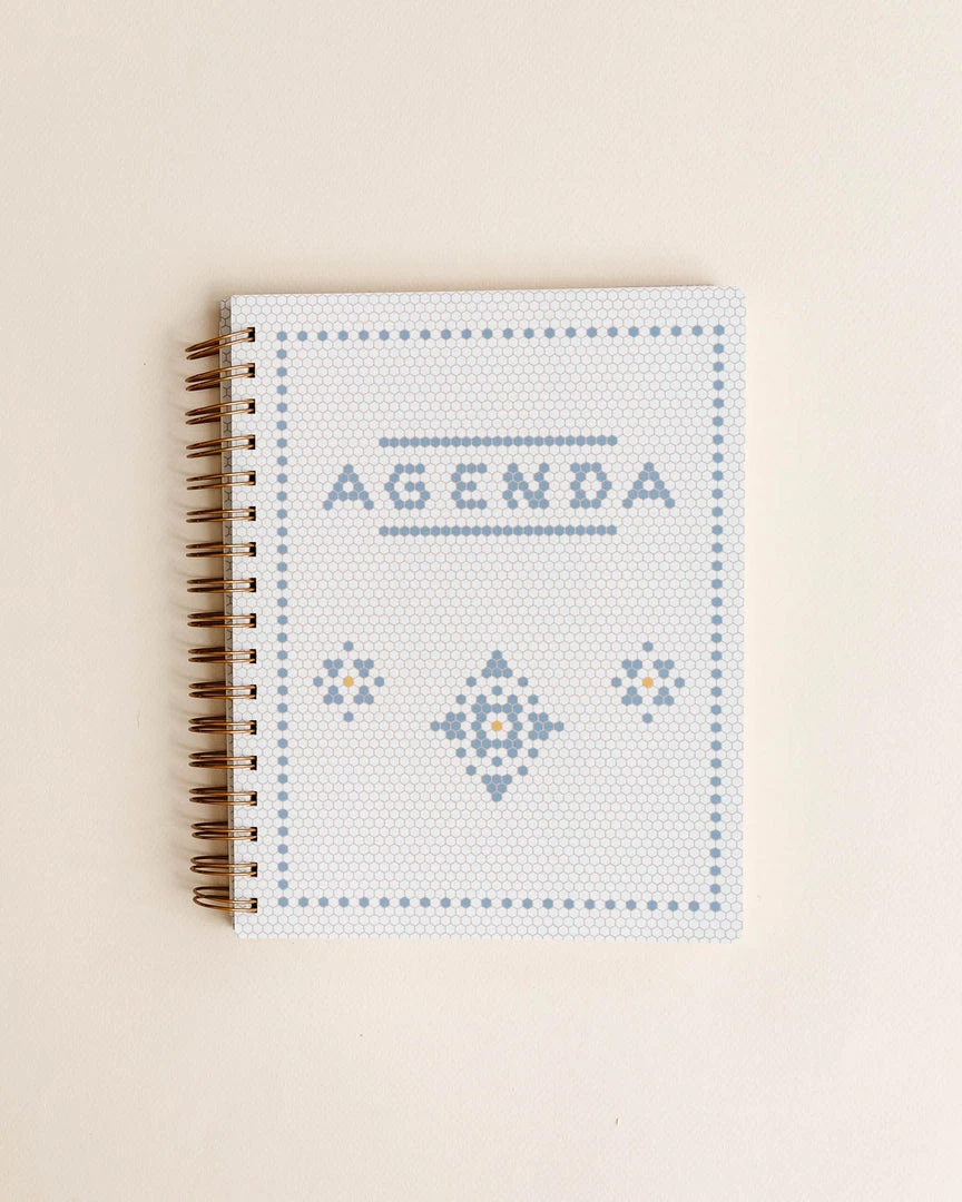 Pen + Pillar Retro Tile Undated Planner / Agenda New 3 Pen + Pillar Retro Tile Undated Planner / Agenda New