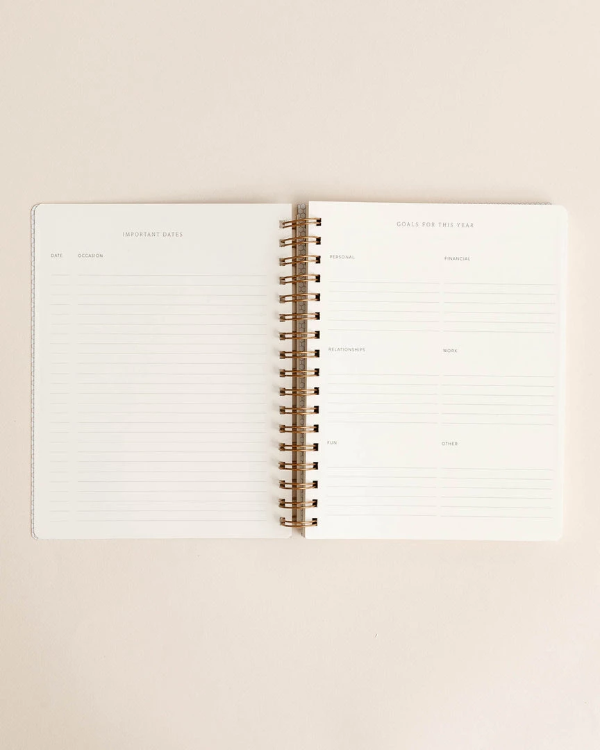 Pen + Pillar Retro Tile Undated Planner / Agenda New 9 Pen + Pillar Retro Tile Undated Planner / Agenda New