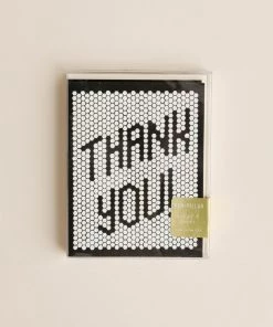 Pen + Pillar Retro Tile Thank You Card New