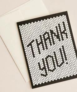 Pen + Pillar Retro Tile Thank You Card New