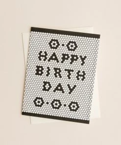 Pen + Pillar Retro Tile Birthday Card New