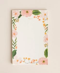 Pen + Pillar New Pink Blooms Notepad