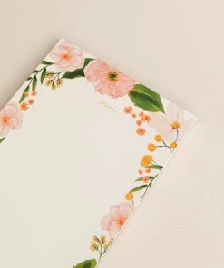 Pen + Pillar New Pink Blooms Notepad