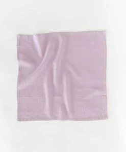 Lone Fox Washed Linen Napkins (Set Of 2) New