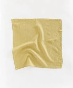 Lone Fox Washed Linen Napkins (Set Of 2) New