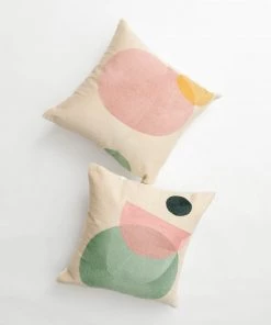 Lone Fox Clay Abstract Pillow Cover New