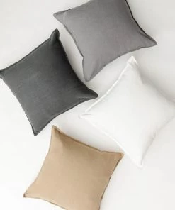 Lone Fox New Organic Linen Pillow Cover