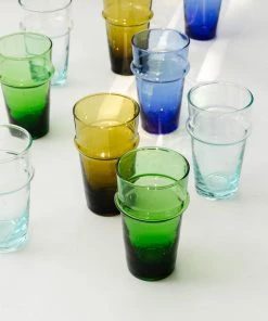 Verve Culture New Moroccan Beldi Glassware-Set Of 6
