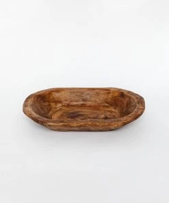 Stash Style Camden Hand Carved Wood Bowl - Large