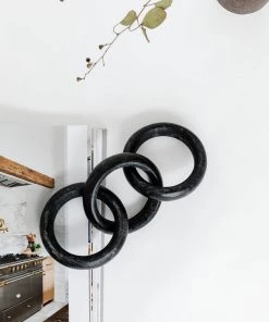Bloomingville Black Marble Chain
