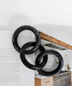 Bloomingville Black Marble Chain