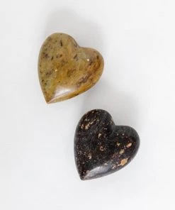 Creative Co Op New Soapstone Heart Papeweight