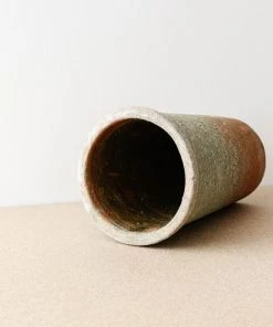 47th & Main New Tall Aged Terracotta Plant Pot