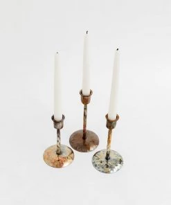 Bloomingville Burnt Copper Taper Holders (Set Of 3) 9 Bloomingville Burnt Copper Taper Holders (Set Of 3)