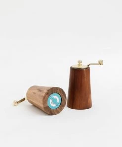Creative Co Op Acacia Gold Salt & Pepper Mills New 10 Creative Co Op Acacia Gold Salt & Pepper Mills New