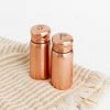 Creative Co Op New Copper Salt + Pepper Shakers