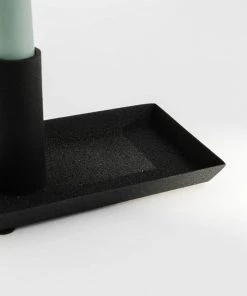 Bloomingville Noir Tray Taper Holder New