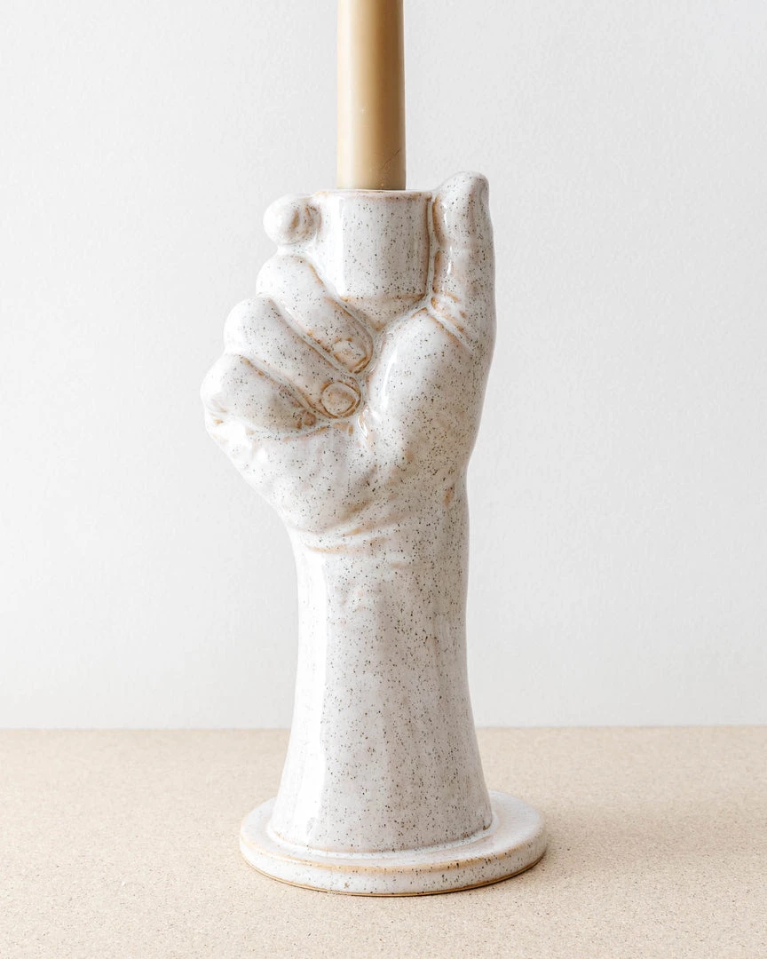 Bloomingville New "Need A Hand?" Taper Holder 5 Bloomingville New "Need A Hand?" Taper Holder