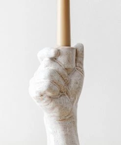 Bloomingville New "Need A Hand?" Taper Holder