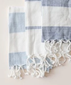 Bloomingville Coastal Striped Tea Towel Set