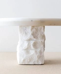 Bloomingville Raw Marble Pedestal