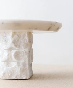 Bloomingville Raw Marble Pedestal