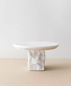 Bloomingville Raw Marble Pedestal